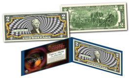 Genuine Legal Tender Colorized U.S AQUARIUS Horoscope Zodiac $2 Bill 