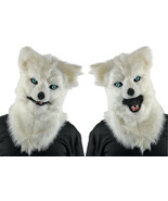 Animated Animal White Wolf Mask/New - $28.45