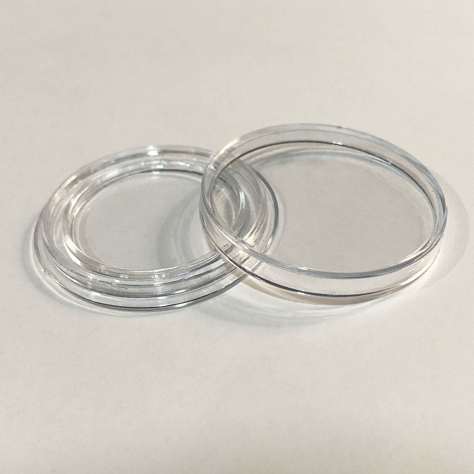 50 NICKEL DirectFit Airtight 21mm Coin Capsule Holder NICKELS (QTY 50