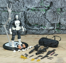 Marvel Comic Verse Frank Castle Punisher 6&quot; Action Figure Model Toy con... - $73.09