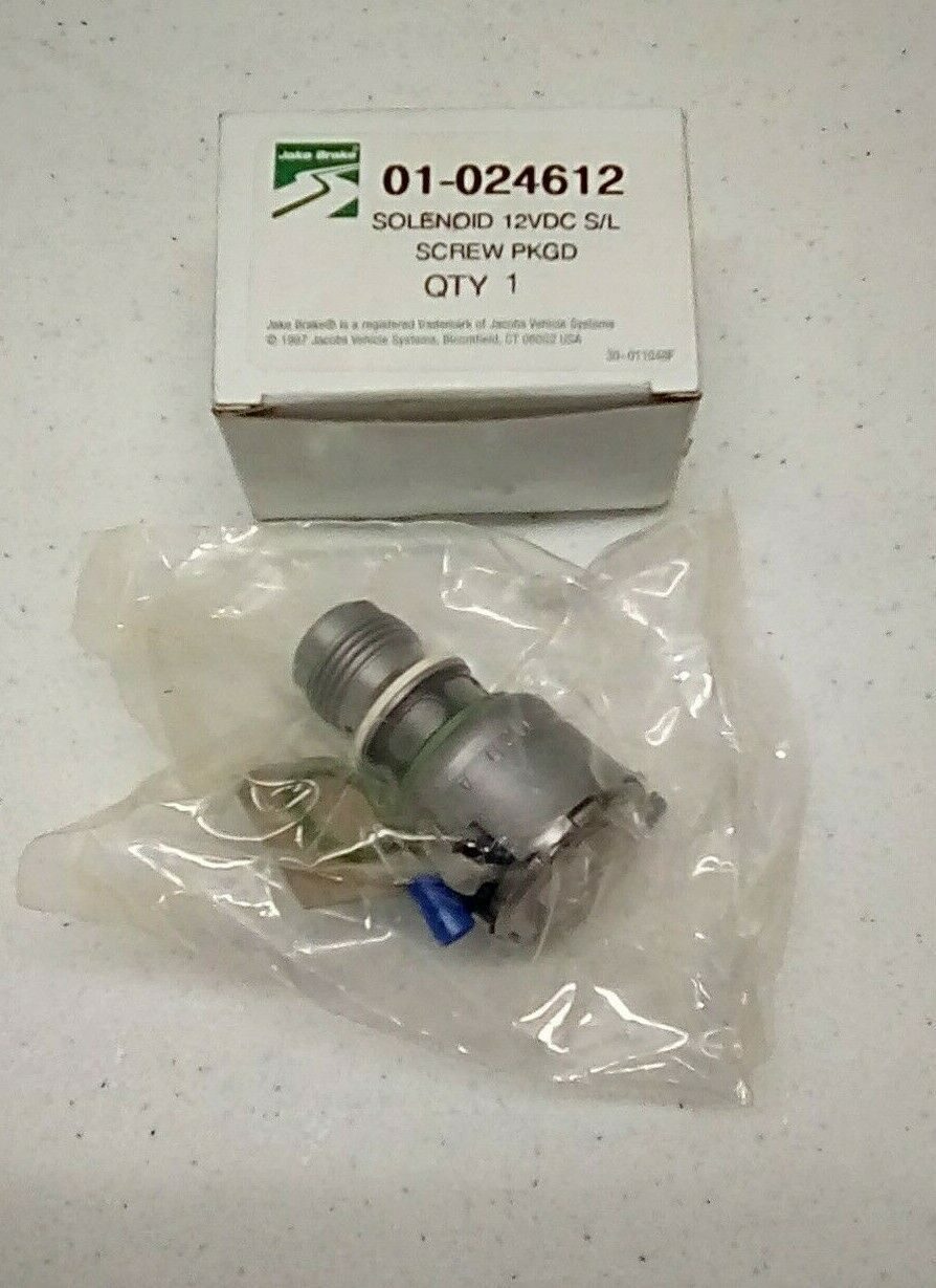 Detroit Diesel Jake Brake Solenoid 01024612 Exhaust Brake 12v Other