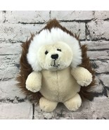 GUND Ganley Plush Hedgehog 6” Brown Shaggy Stuffed Animal Soft Nature Toy - $11.88