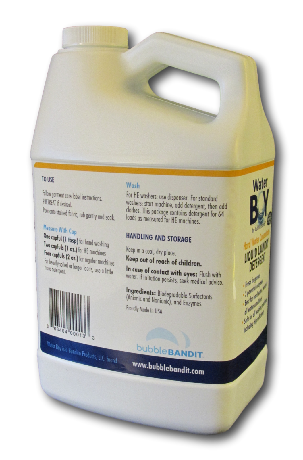 Water Boy Liquid Laundry Detergent Hard and 50 similar items