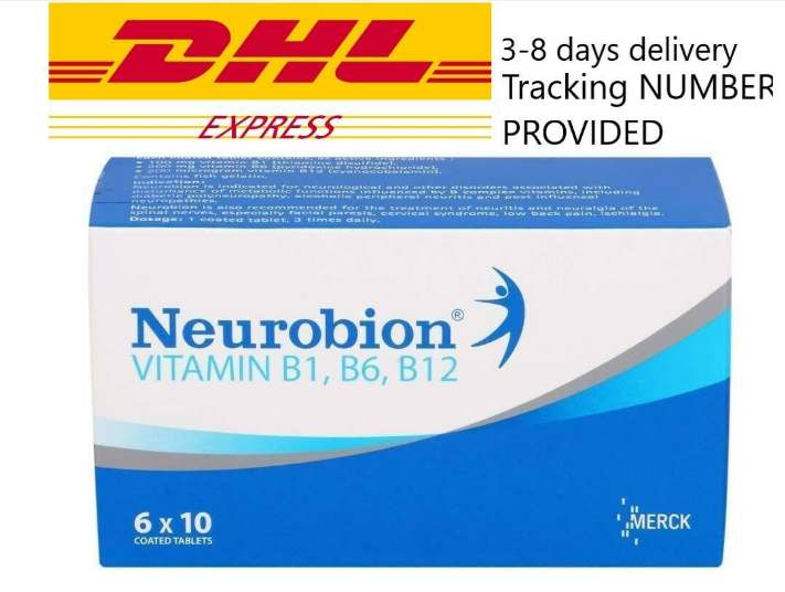 120 Tablet 2 Box NEUROBION Vitamin B1, B6, B12 Nerve Numbness Tingling