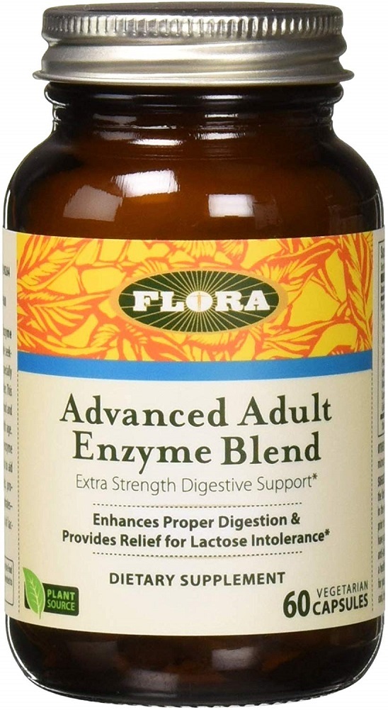 Udo’S Advanced Adult Enzyme Blend 60 Capsules - Supplement Digestive Support