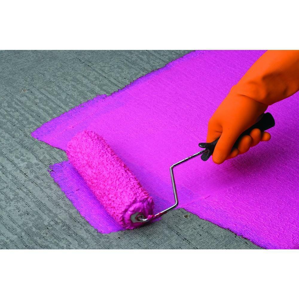 Concrete Tile Waterproofing Crack Prevention Membrane 1 Gal. Patching