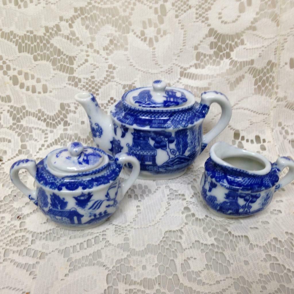 made in japan childs tea set