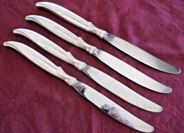 1847 Rogers IS Silverplate 4 Dinner Knives Flair Pattern 9 1/8&quot; GUC - $16.82