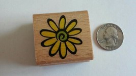 StampCraft Wood Mount Rubber Stamp - 440D99 Flower Daisy  - $7.69