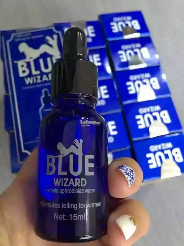 Blue Wizard Female Women Aphrodisiac Sex Drop Liquid For Sex Life