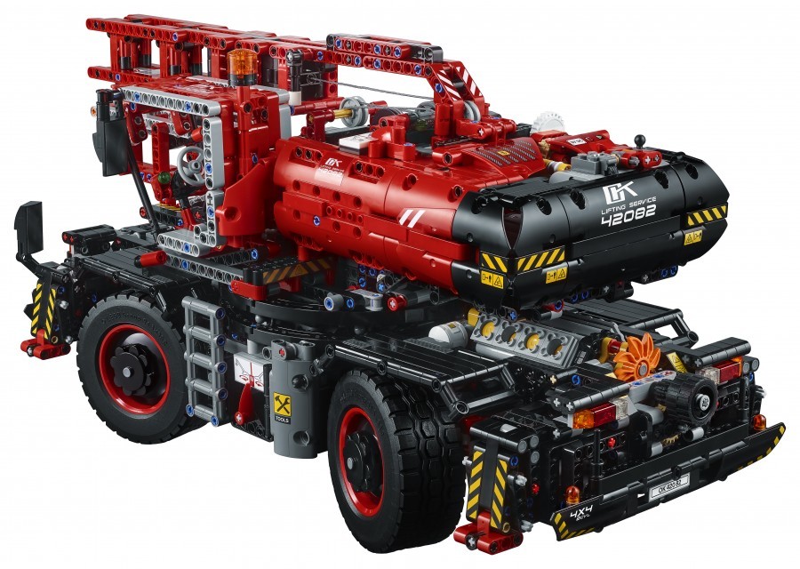 Lego Technic Rough Terrain Crane 42082 USED LEGO Complete Sets & Packs
