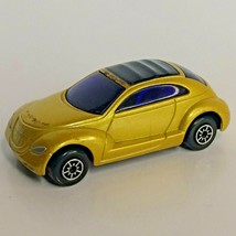 Maisto Plymouth Pronto Cruiser Gold Yellow Tinted Purple Windows Toy Car Loose - $3.00