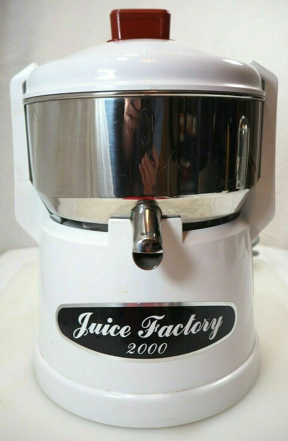 Juice Factory 2000 Stainless Steel Centrifugal Juicer Commercial Juicer