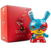 Kidrobot Good 4 Nothing 8&quot; Dunny by 64 Colors Vintage Red/Blue TCKRL007 NEW - $118.75