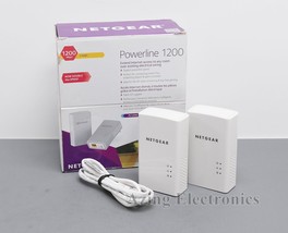 Netgear Powerline 1200 PL1200S Ethernet Adapters image 1