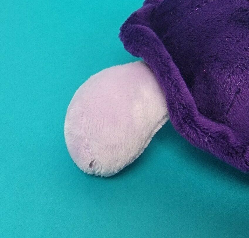 purple stuffed turtle