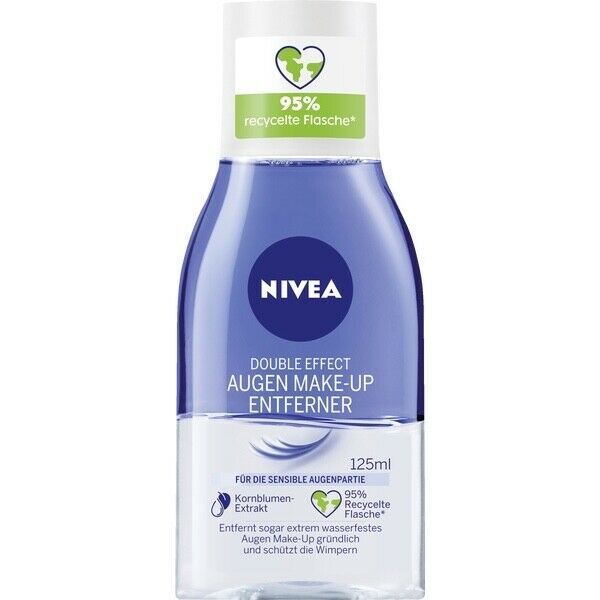 Primary image for NIVEA Double Effect Eye Make-up Remover 126ml -FREE SHIPPING