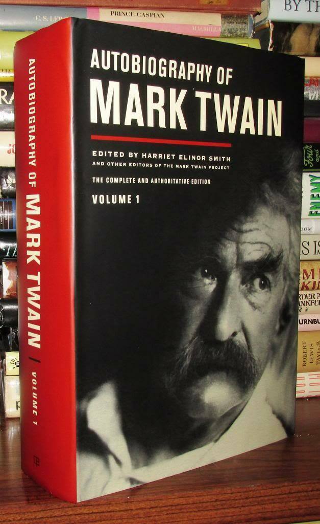 Mark Twain AUTOBIOGRAPHY OF MARK TWAIN, VOLUME 1 1st Edition 3rd ...