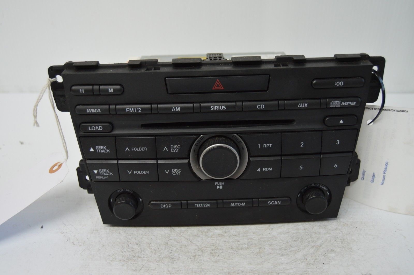 20102012 MAZDA CX7 RADIO CD MP3 PLAYER OEM RADIO EH48 66