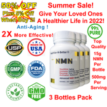 3NMN β-Nicotinamide Mononucleotide Resveratrol NAD+Booster Weightloss Sp... - $56.50