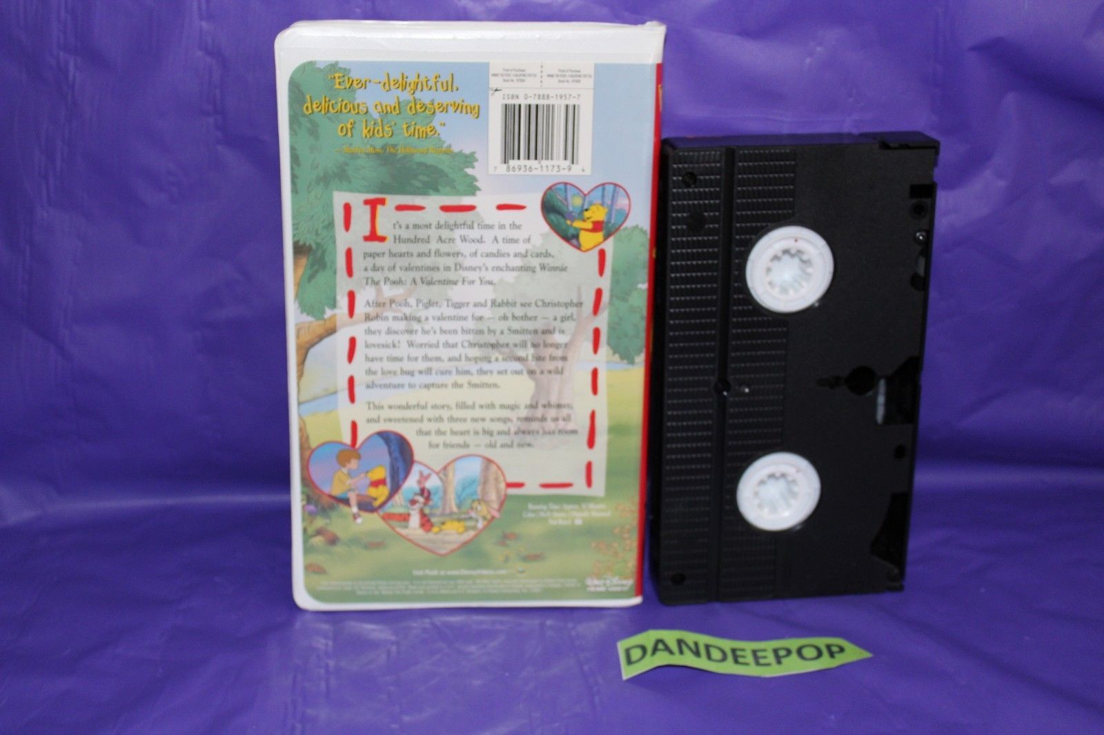 Winnie the Pooh - A Valentine for You (VHS, 2000) - VHS Tapes