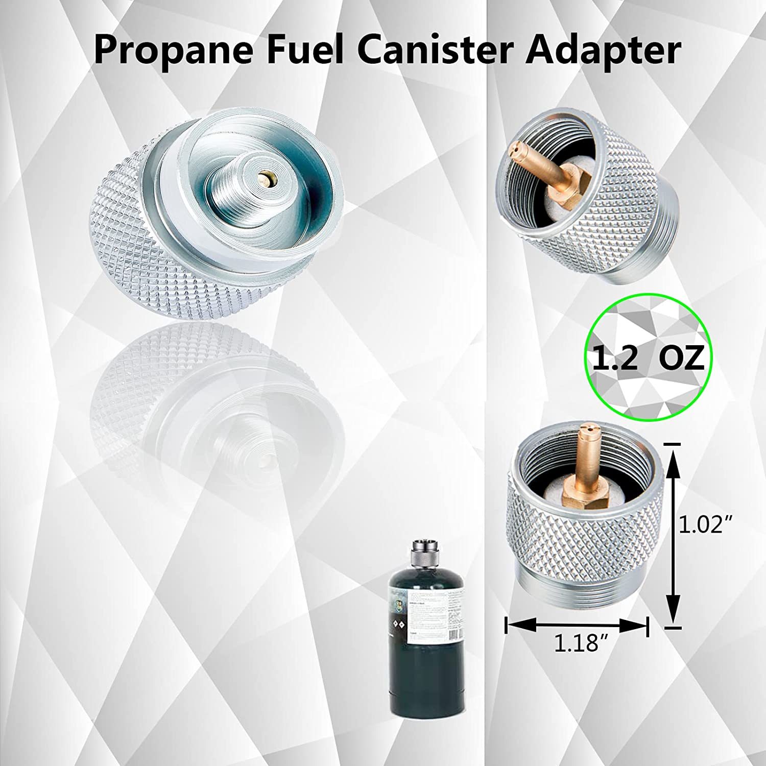 Butane Refill Adapter Isobutane Fuel and similar items