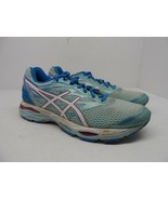 ASICS Women&#39;s GEL-Cumulus 18 Running Shoe Aqua Splash/White/Pink Size 10M - $37.99