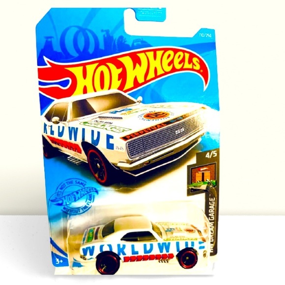 Mattel Hot Wheels White '67 SS Camaro with and similar items