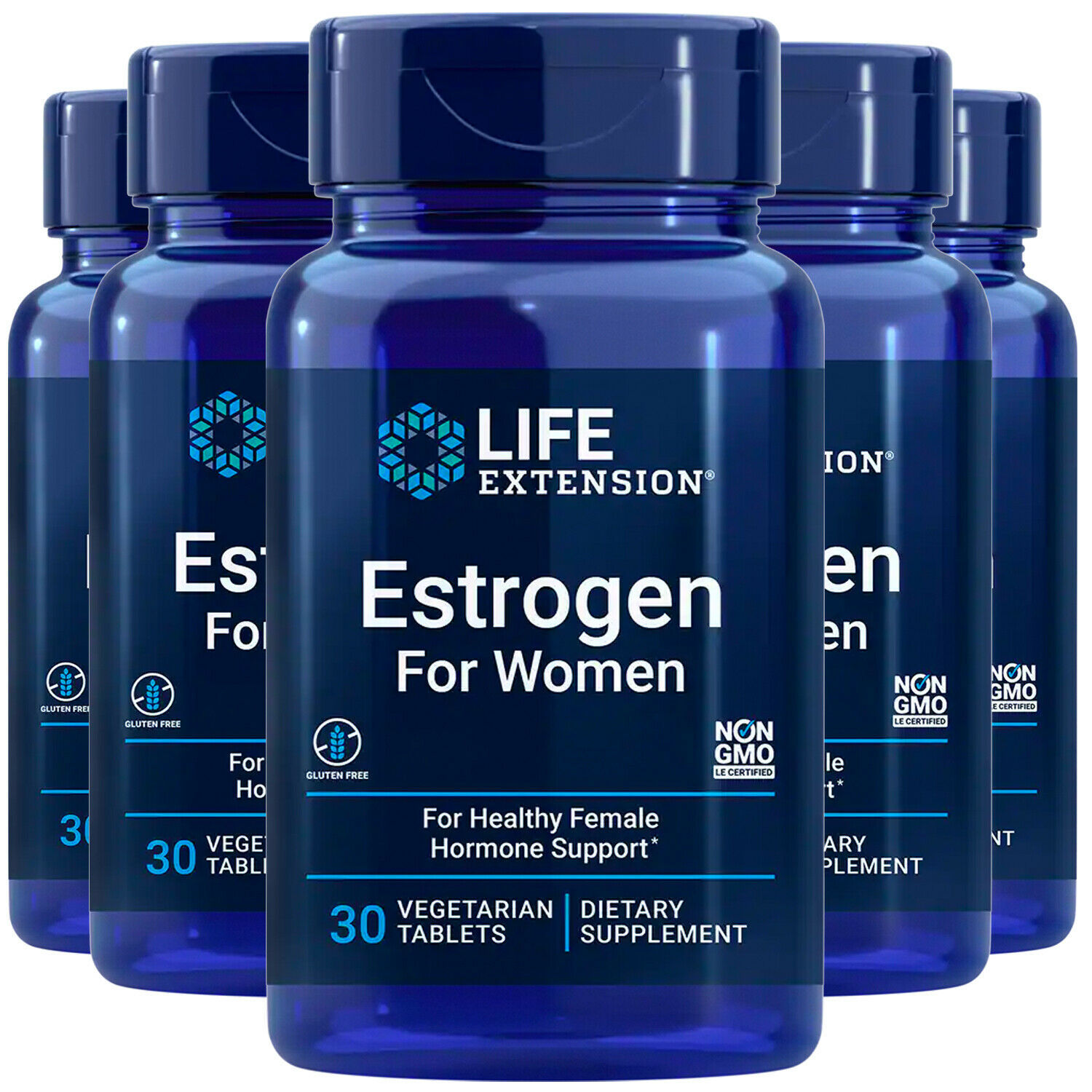 Life Extension Estrogen For Women 5X30tabs Brocc/Estro8PN/Licorice/Vitex NonGMO
