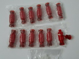Red Candy Shape Lip Gloss Tubes Plastic Refillable DIY Beauty 8ml Set Of... - $13.99