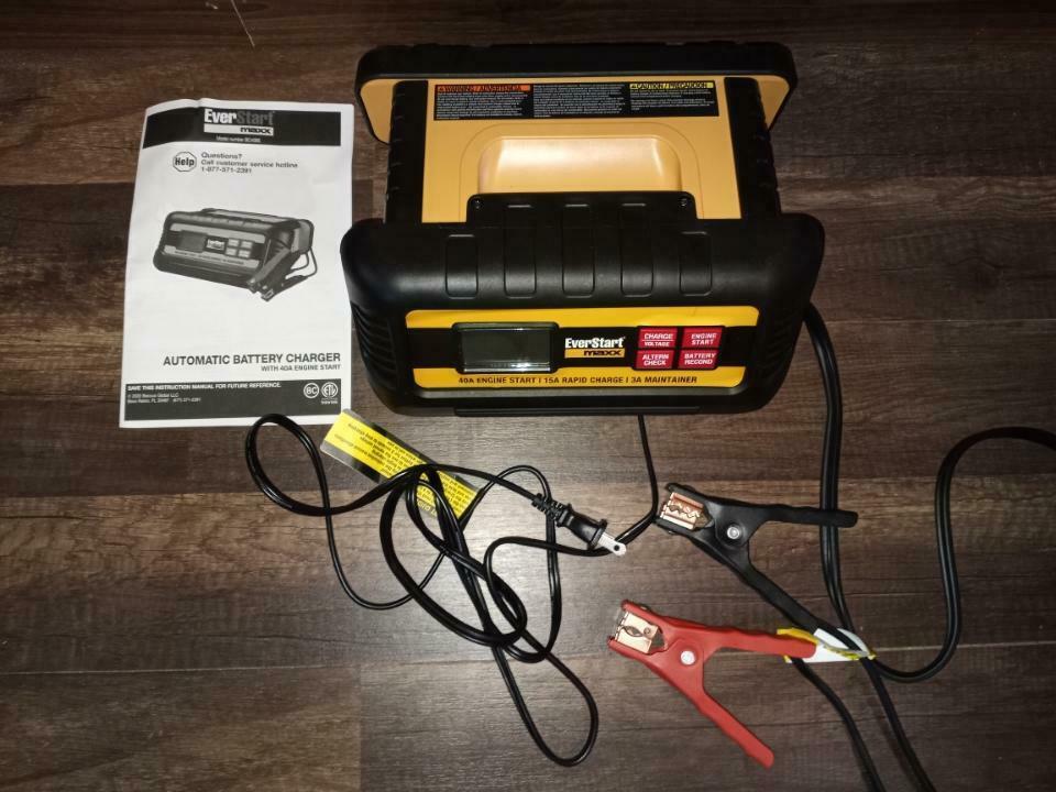 Everstart Maxx V Battery Charger Manual