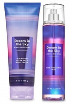 Bath & Body Works 2 Piece Set Dream in the Sky Lavender Clouds- Cream & Mist - $31.50