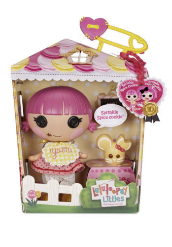 Lalaloopsy Littles 7 inch Baker Doll Sprinkle Spice Cookie with Pet Cookie Mouse