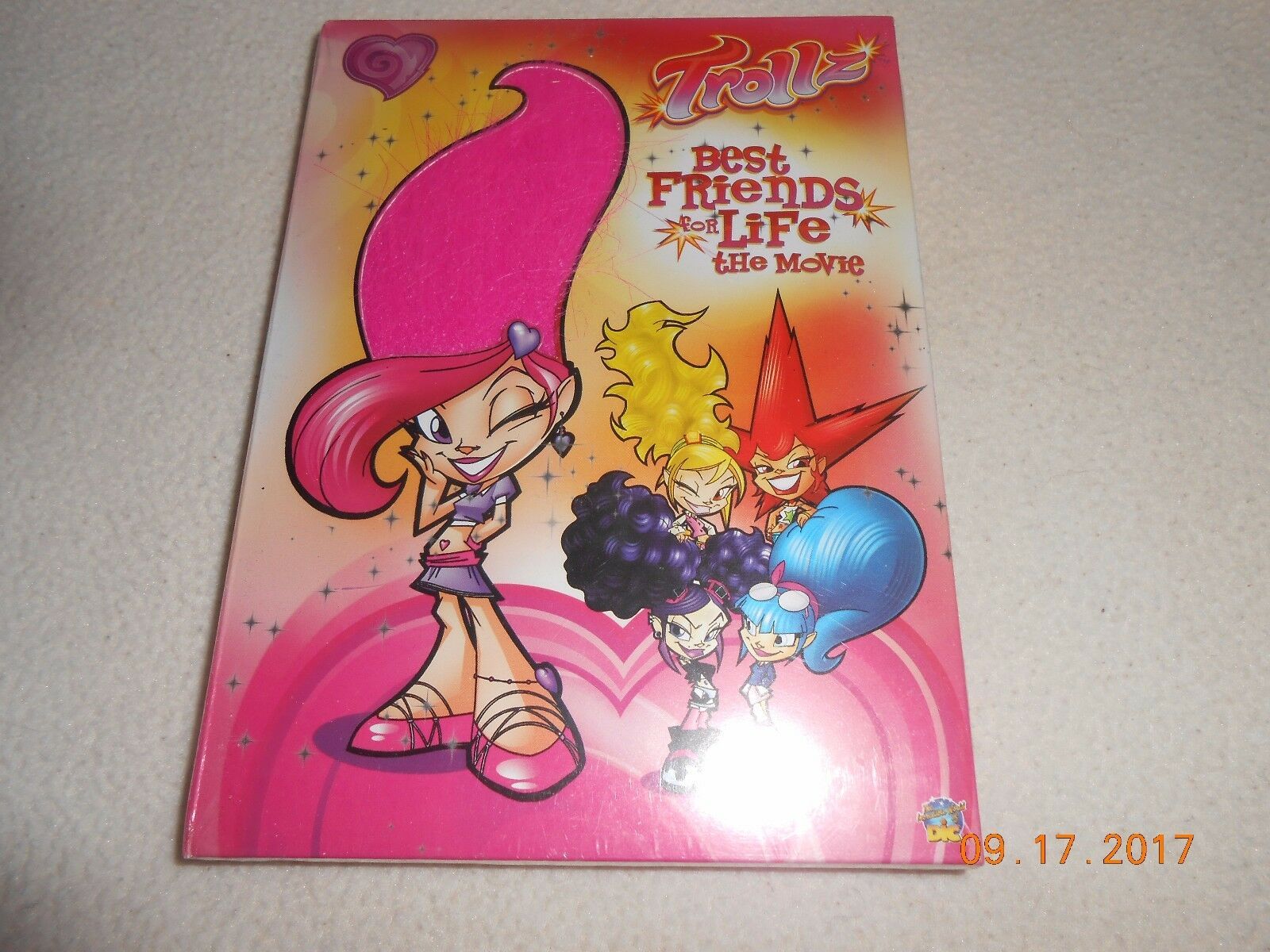 Trollz Best Friends for Life THE MOVIE BONUS DVDROM FURRY HAIR
