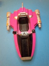 Vintage 1998 Bandai Power Rangers Pink Spaceship Ship Plane. - $24.74
