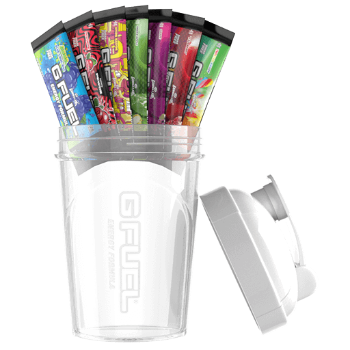 Gfuel starter kits (shaker + 7 servings), shakers and packs Energy