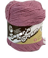 Lily Sugar &#39;N Cream Super Size Yarn Medium Gauge 100% Cotton 4 oz Rose Pink - £9.31 GBP