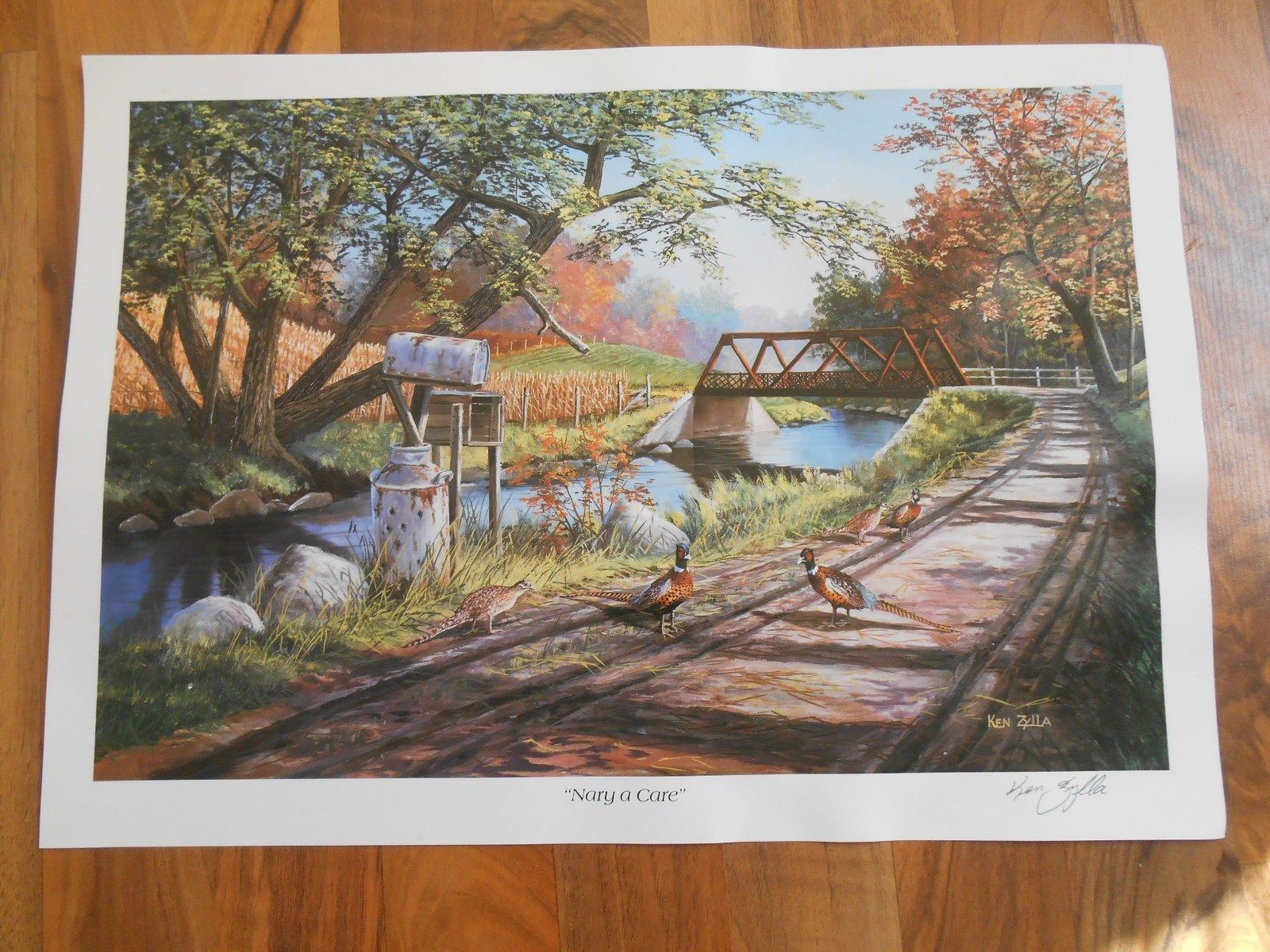 Ken Zylla Commemorative North American Game Bird Series Set of 4 Prints