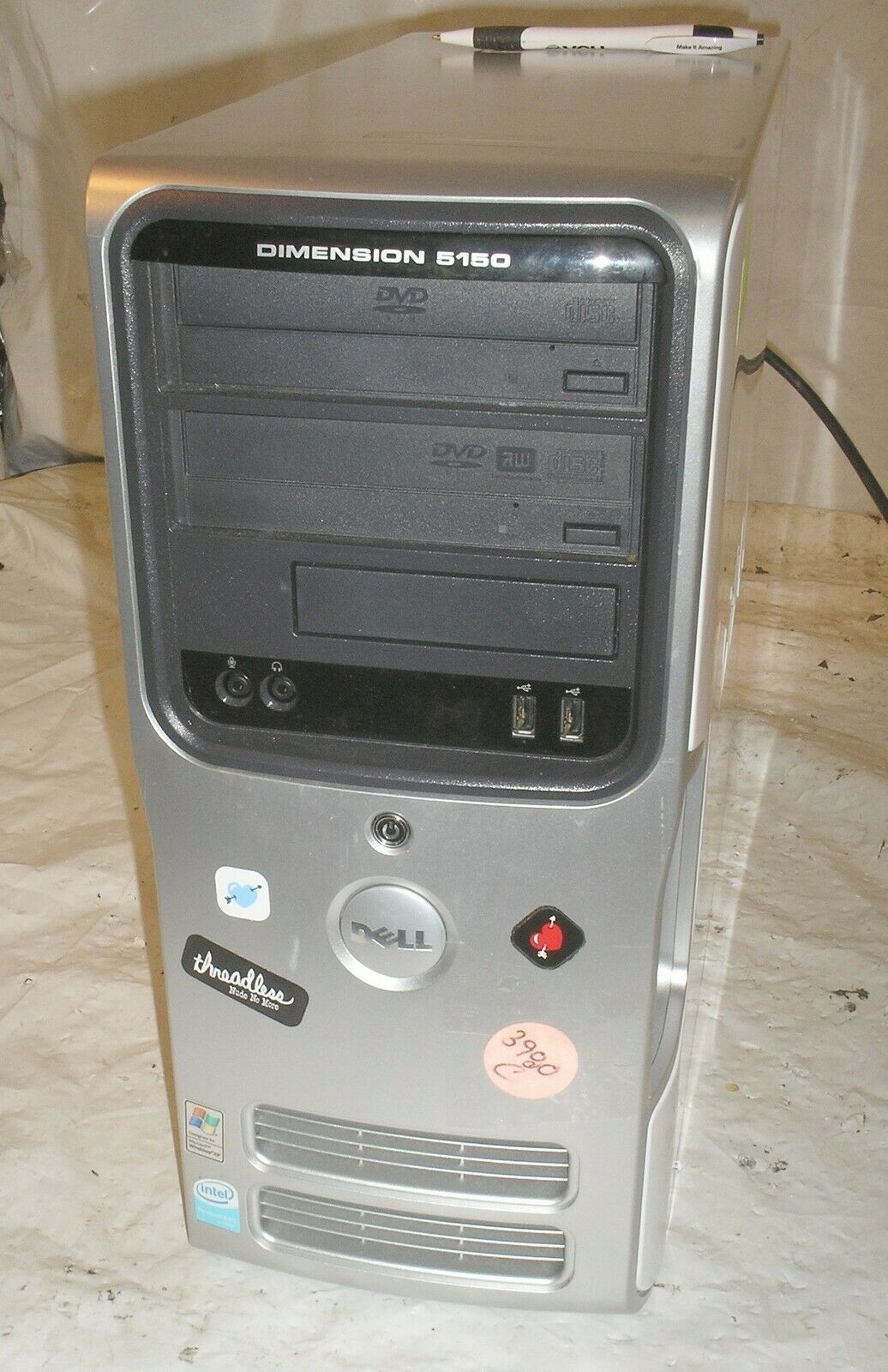 Dell Dimension 5150 Desktop Computer Model DCSM Windows XP
