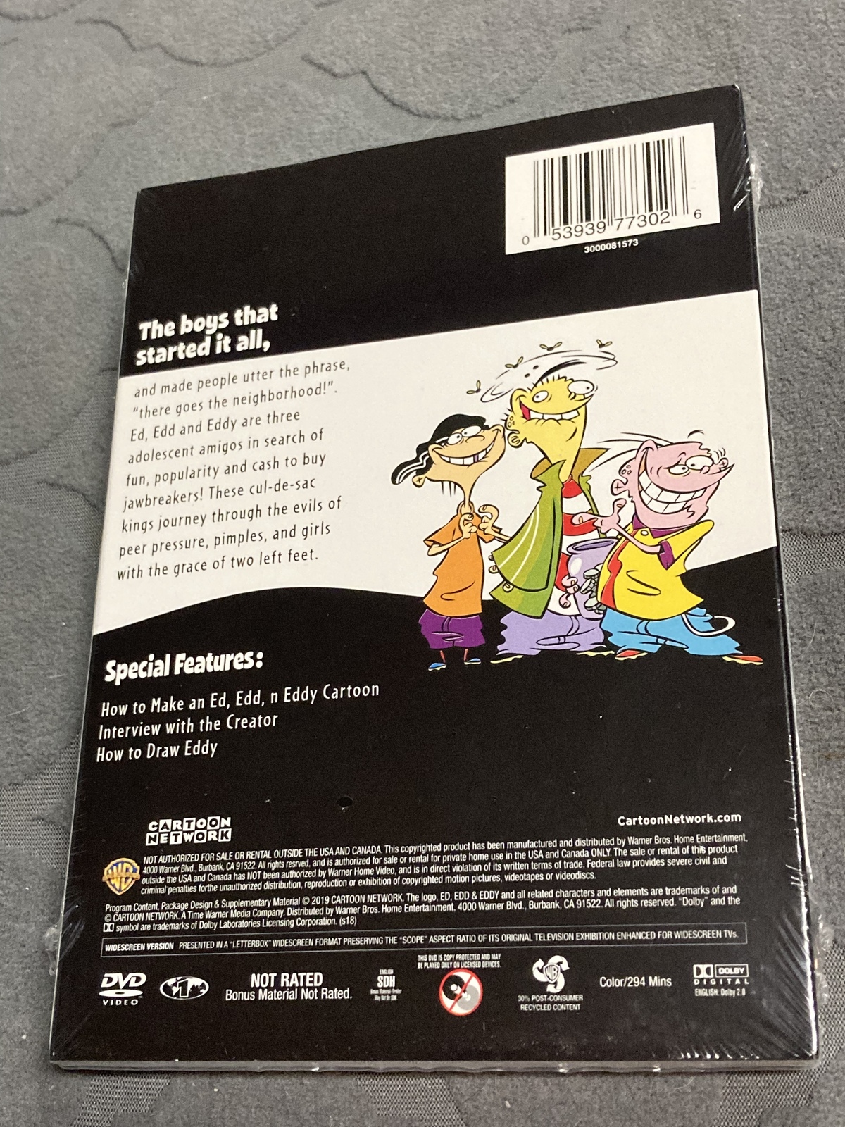 Ed, Edd N Eddy The Complete First Season DVD with Slipcover NEW - DVDs