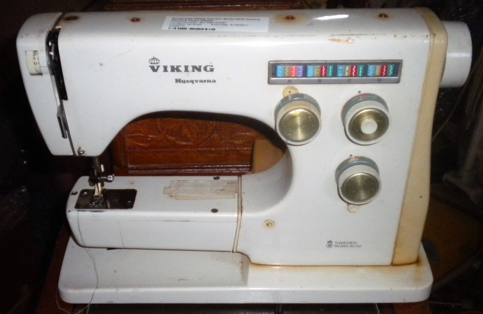 Craft Supplies & Tools Sewing Machine Parts Viking Sewing Machine Needle Plate 4111555 for