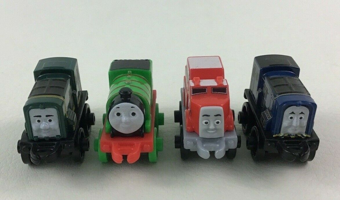 Mini Thomas and Friends Classic Percy Train Toys 4pc Lot 2