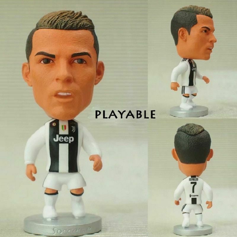 Cristiano Ronaldo Doll Figure Fifa Cup Portugal Figurine Football ...