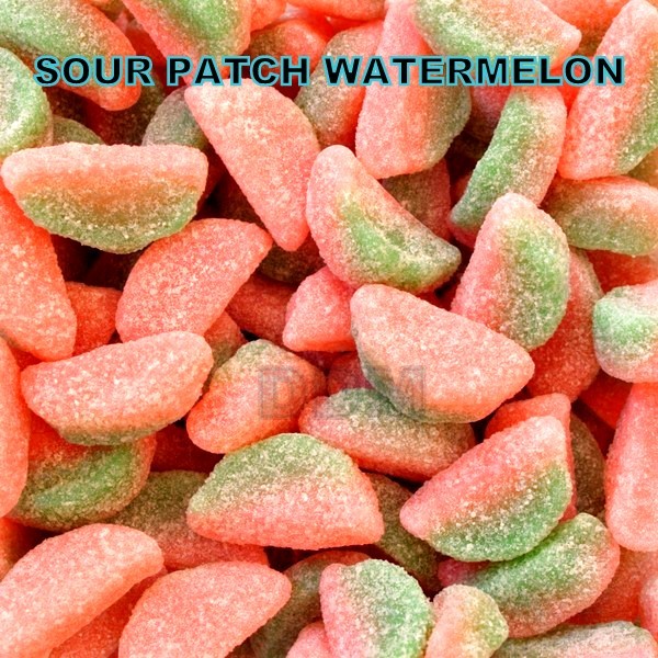 SOUR PATCH Watermelon 10 LBs Gummies Chewy Retro Gourmet Bulk Gummi