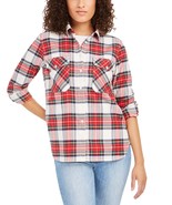 Pendleton Elbow-Patch Flannel Shirt Ivory/Red XL - $49.00