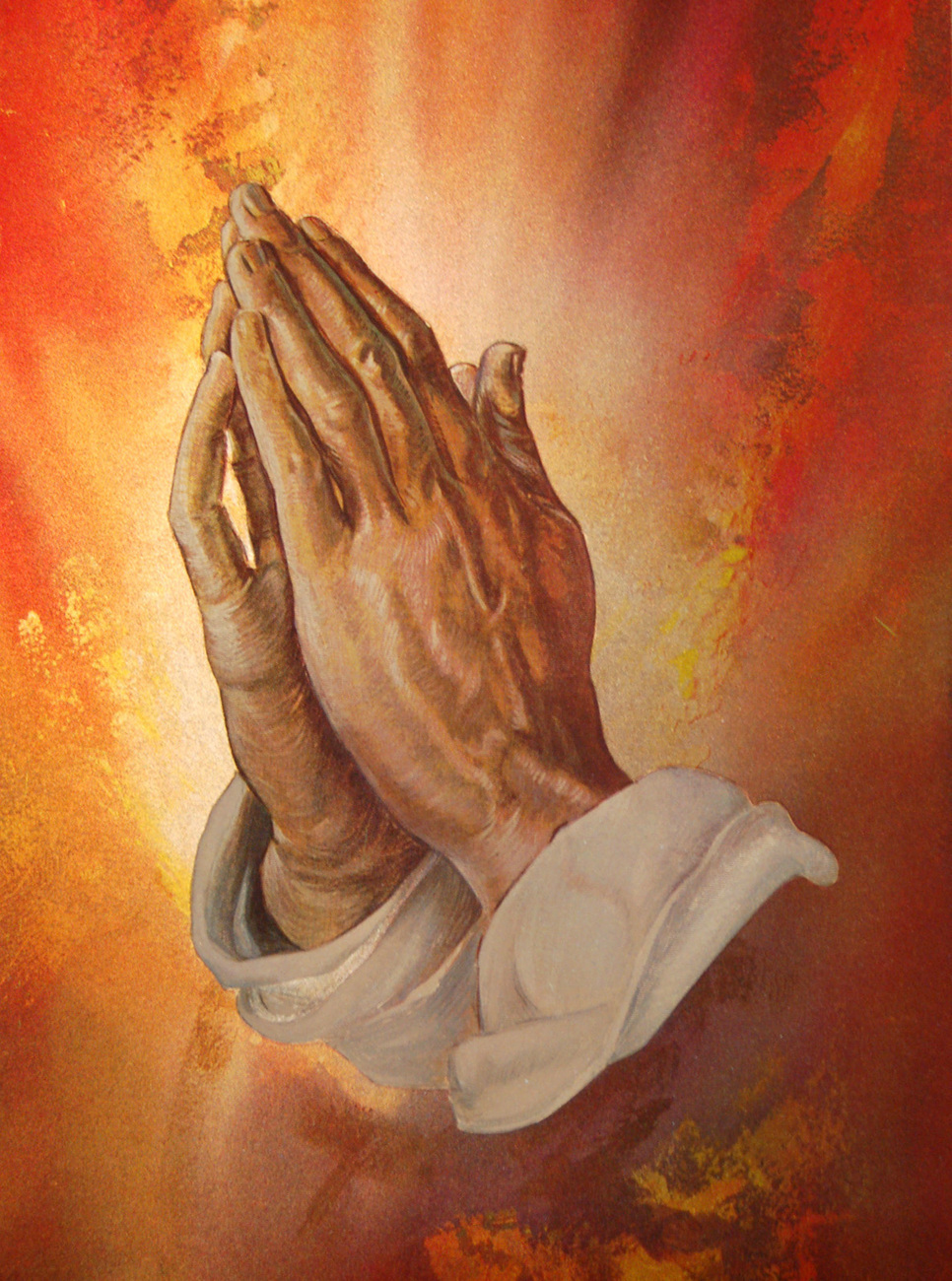Praying Hands Dufex Foil Print 155559 Art Prints