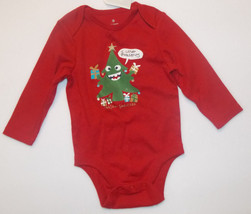 Old Navy Infant Chirstmas Long Sleeve Bodysuit Unisex Size 3-6 Months NWT - $7.24