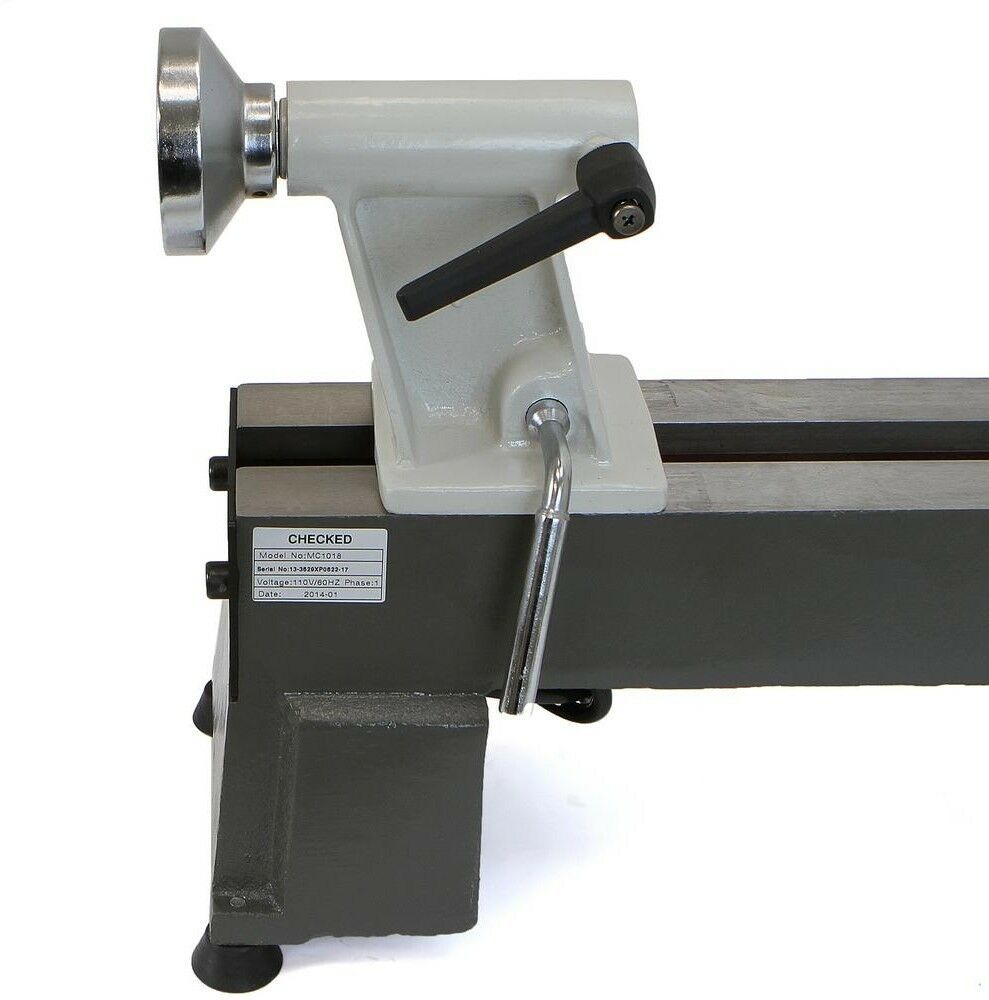 Wood Lathe 3 in. Face Plate BallBearing Live Center Tailstock Spindle