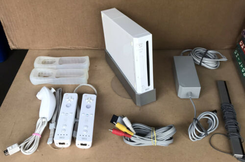 Nintendo Wii Console Rvl 001 Bundle And 50 Similar Items