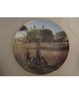 A WELL DESERVED BREAK collector plate EMMETT KAYE Farming the Heartland ... - $14.99